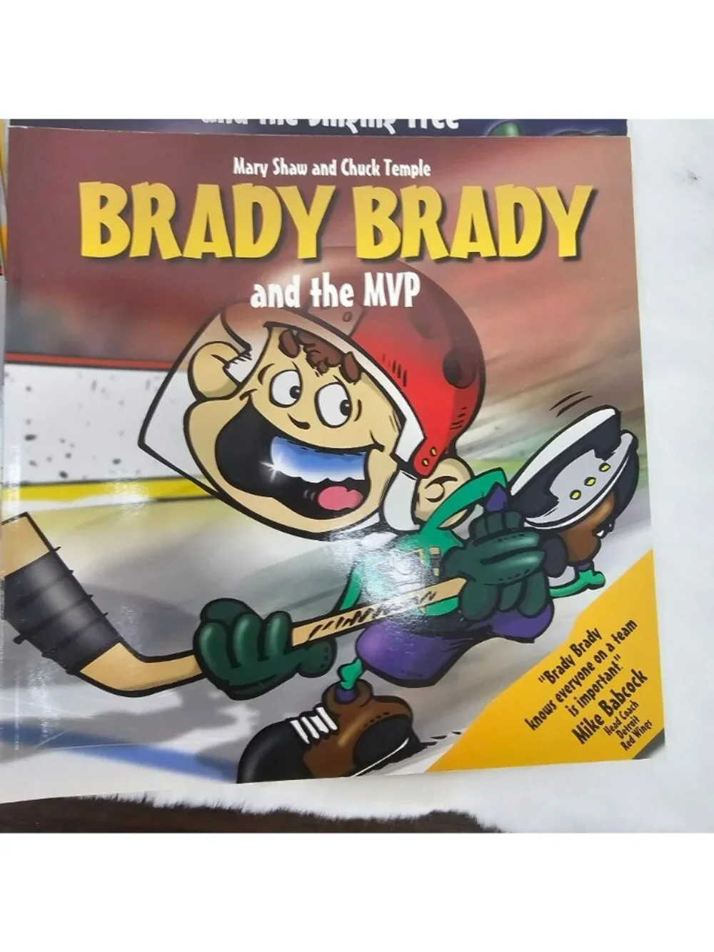 Brady Brady Illustrated Childrens Hockey Book Set By Mary Shaw - Lot Of 7 Titles